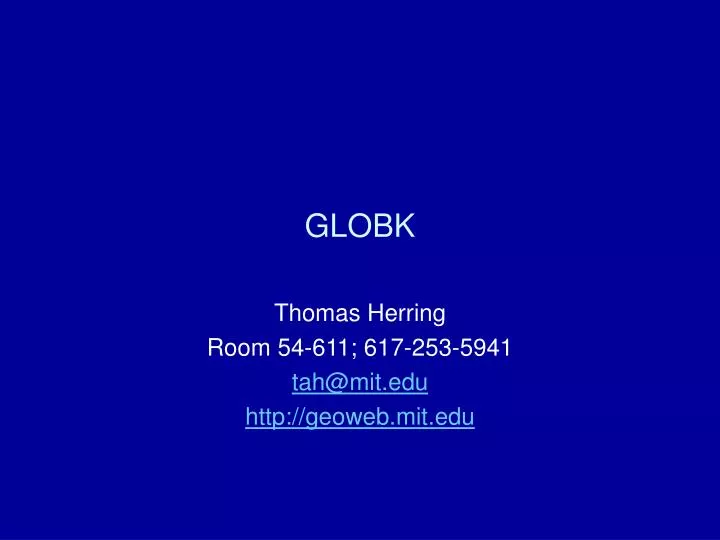 globk