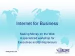 Internet for Business - slide 1