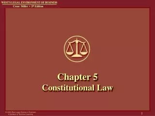 Chapter 5 Constitutional Law