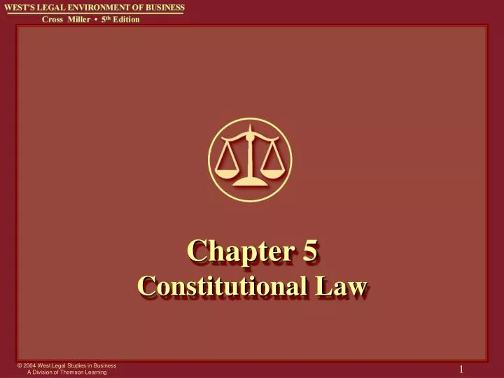 chapter 5 constitutional law