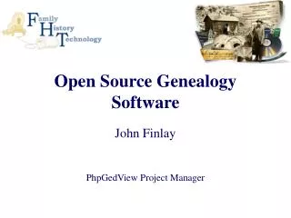Open Source Genealogy Software