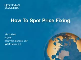 How To Spot Price Fixing