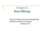 Chapter 2 Data Mining