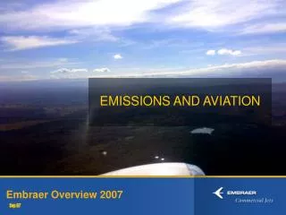 Embraer Overview 2007
