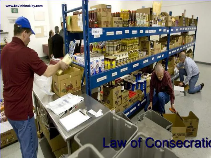 law of consecration