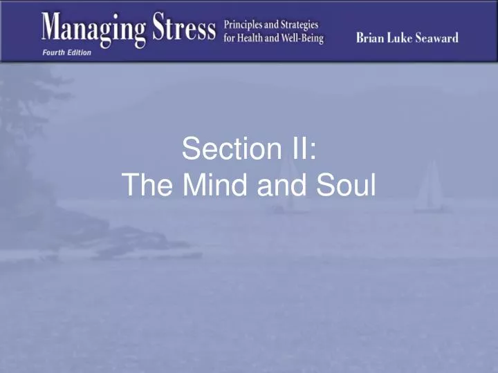 section ii the mind and soul