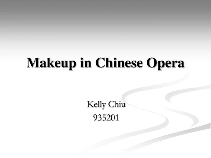 makeup in chinese opera