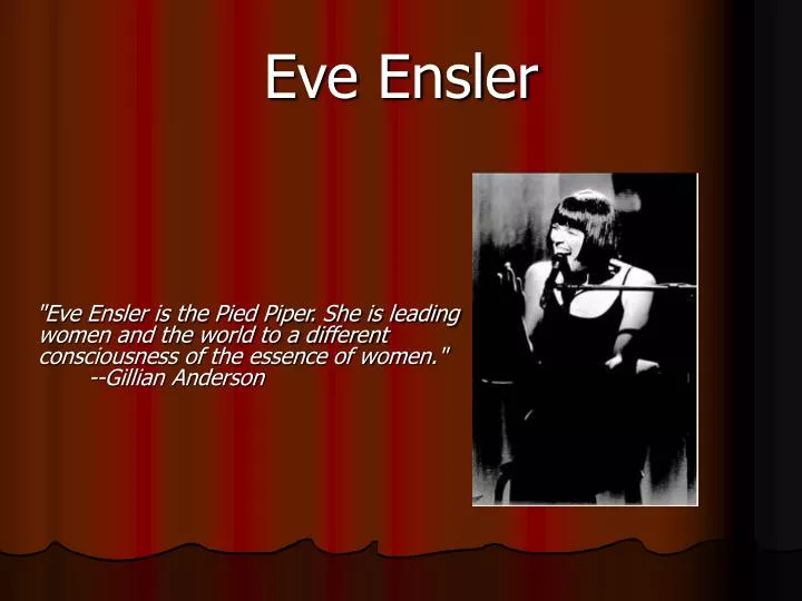 eve ensler