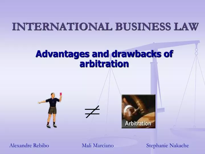 international business law
