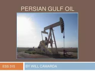 Persian Gulf Oil