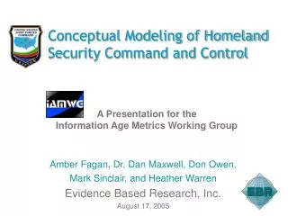 Conceptual Modeling of Homeland Security Command and Control