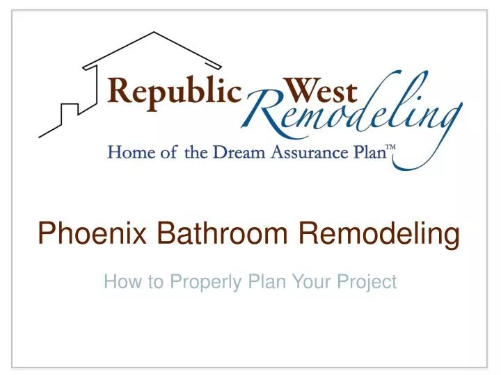 phoenix bathroom remodeling