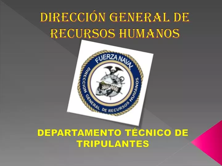 direcci n general de recursos humanos