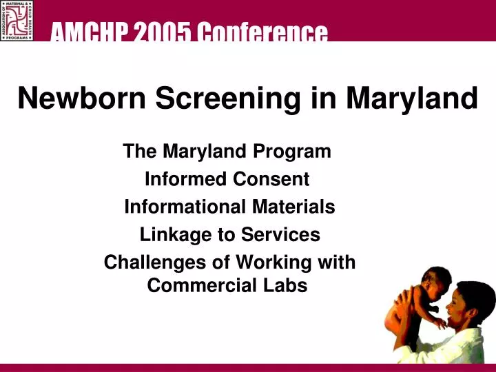 newborn screening in maryland