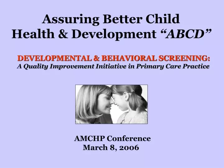 assuring better child health development abcd