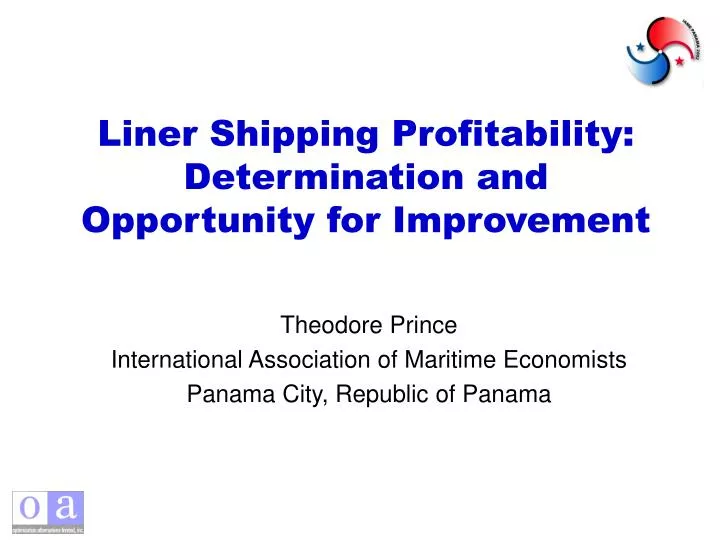liner shipping profitability determination and opportunity for improvement