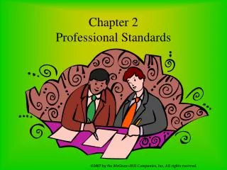 Chapter 2 Professional Standards