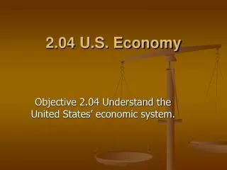 2.04 U.S. Economy