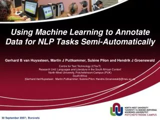 Using Machine Learning to Annotate Data for NLP Tasks Semi-Automatically