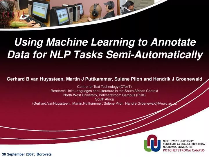 using machine learning to annotate data for nlp tasks semi automatically