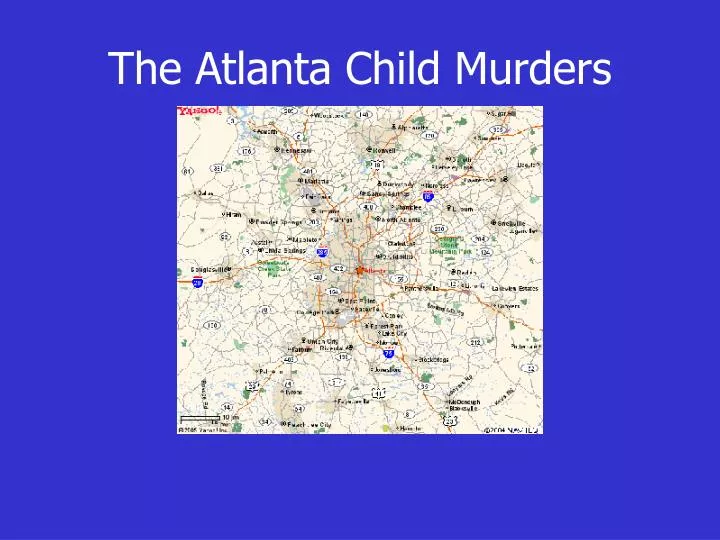 the atlanta child murders