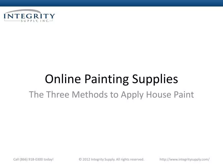 online painting supplies
