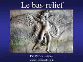 le bas relief