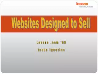 Websites Designed to Sell
