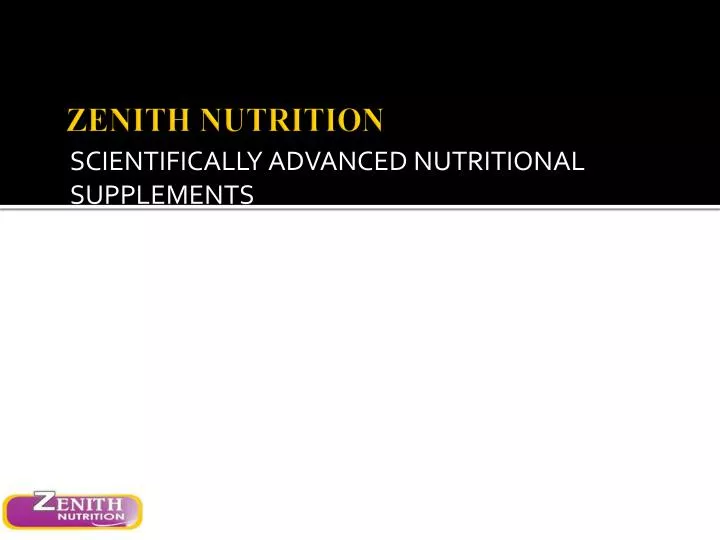 zenith nutrition