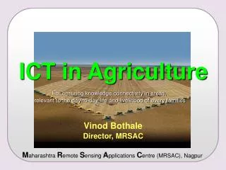 ICT in Agriculture