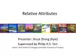 Relative Attributes - slide 1