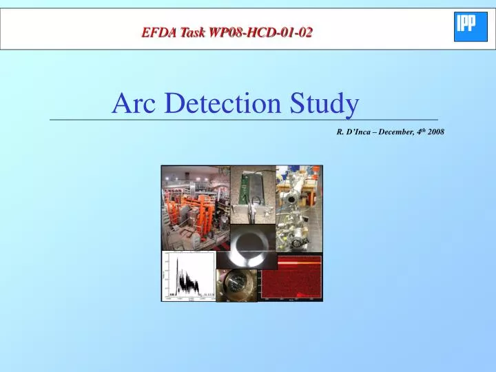 arc detection study