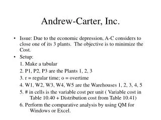Andrew-Carter, Inc.