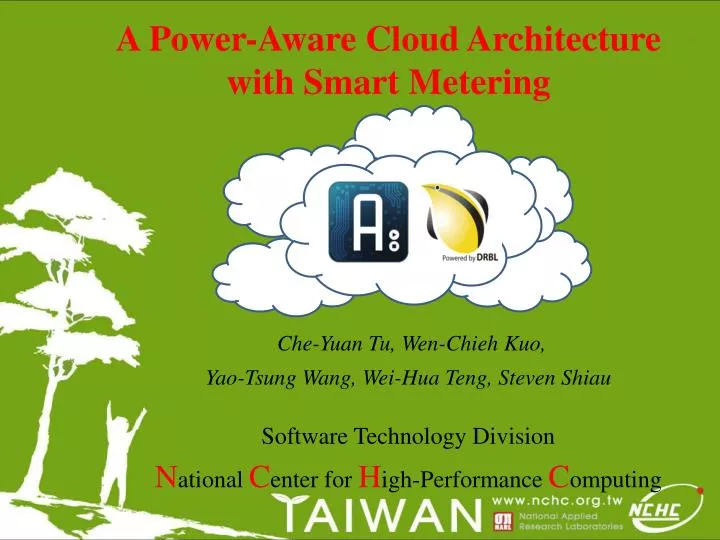 a power aware cloud architecture with smart metering