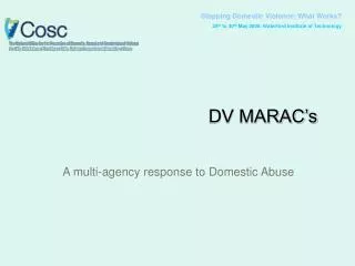 Stopping Domestic Violence: What Works? 28 th to 30 th May 2008, Waterford Institute of Technology