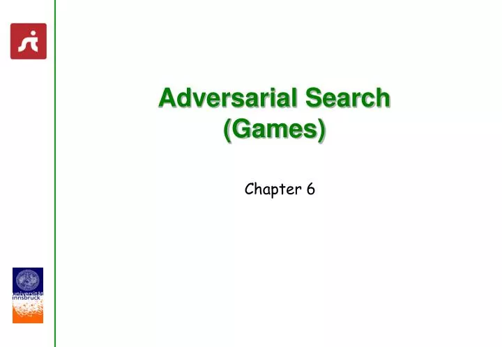 adversarial search games
