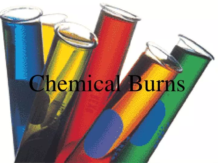 chemical burns