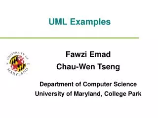 UML Examples