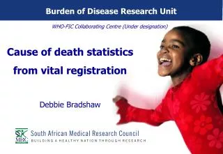 Burden of Disease Research Unit