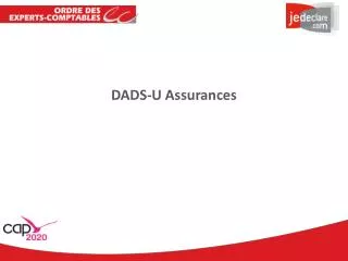 DADS-U Assurances