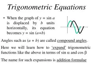 Trigonometric Equations