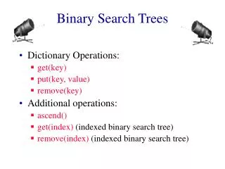 Binary Search Trees