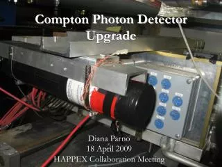 Compton Photon Detector Upgrade