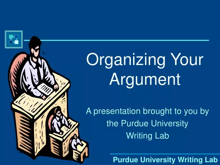 organizing your argument