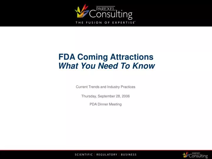 fda coming attractions what you need to know