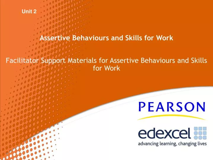 assertive behaviours and skills for work