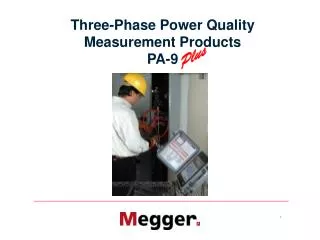 Three-Phase Power Quality Measurement Products PA-9