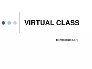 VIRTUAL CLASS