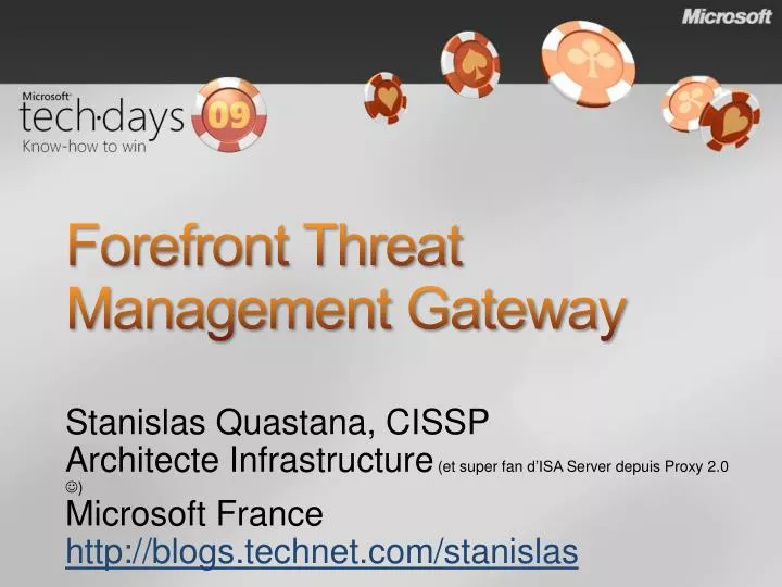 forefront threat management gateway