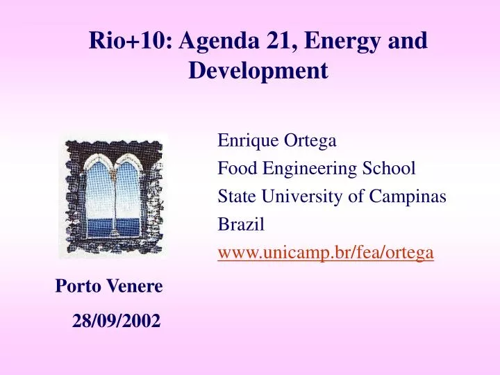 rio 10 agenda 21 energy and development